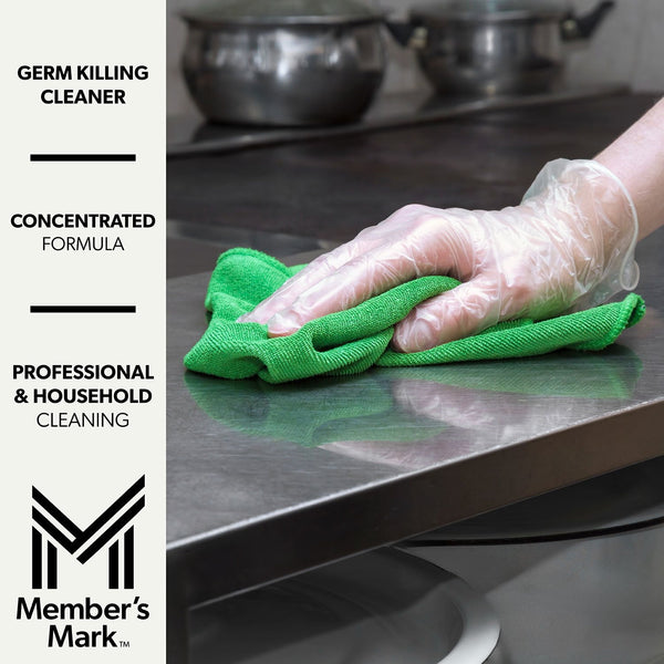 Member's Mark Commercial  Disinfectant, Lemon Scent, 1 gal., Choose Pack Size