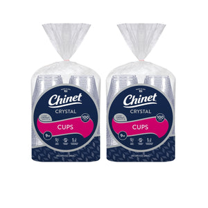 Chinet Crystal Plastic Cups, 9 oz., 200 ct.