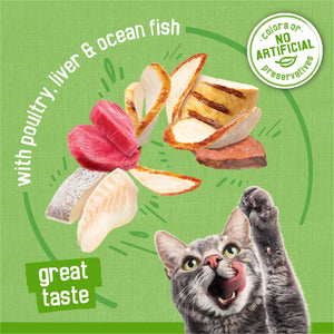 Purina Friskies Pate Wet Cat Food Variety Pack with Glaz’d and Infuz’d and Friskies Pate, 60 ct., 5.5 oz. Cans