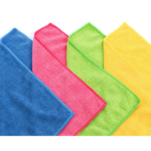 Hometex Microfiber Towels, 432 pack, Assorted Colors