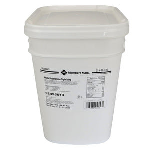 Member's Mark White Buttercream Icing, 32 lbs.