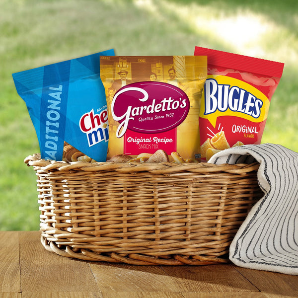 Bugles, Chex Mix & Gardetto Variety Pack Snacks, 40 pk.
