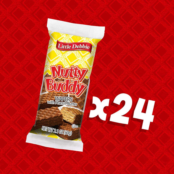 Little Debbie Nutty Buddy Bars, 2 oz., 24 pk.