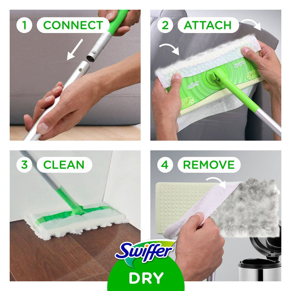 Swiffer Sweeper Heavy Duty Dry Floor Cleaner Cloths, 50 ct.