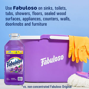 Fabuloso 2X Concentrated Multi-Purpose Cleaner, Lavender 210 fl. oz.