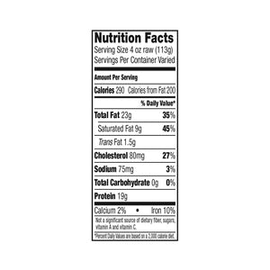 Member's Mark 80/20 Ground Beef Roll, Vacuum Pack, priced per pound