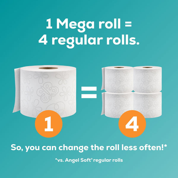 Angel Soft 2-Ply Toilet Paper, 48 rolls, 320 sheets/roll