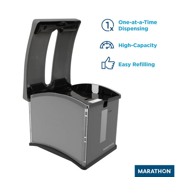Marathon Interfold Gray Napkin Dispenser 2 ct.