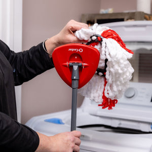 O-Cedar EasyWring Power Microfiber Spin Mop + 2 Refills