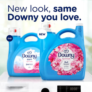Downy Soft & Fresh Liquid Fabric Softener, April Fresh, 257 loads, 150 fl. oz.