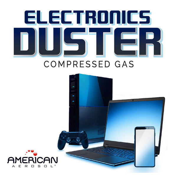 American Aerosol Compressed Gas Electronics Duster 10 oz., 4 Pack