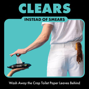 DUDE WIPES XL On-the-Go Flushable Wipes, Mint Chill, 4 ct., 120 wipes