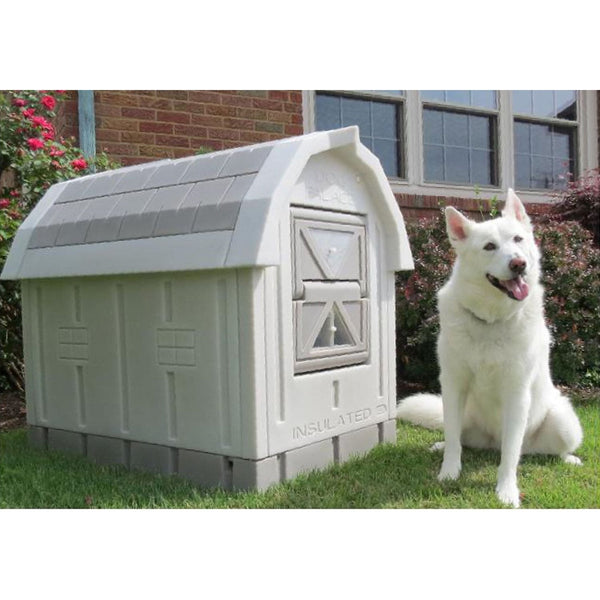 ASL Solutions Grey Insulated Dog Palace & Bed Combo