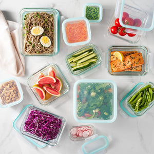 Member's Mark 24-Piece Glass Food Storage Set By Glasslock