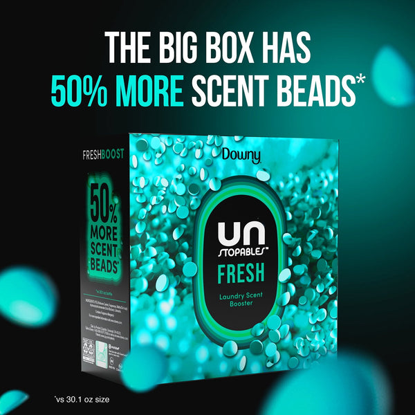 Downy Unstopables In-Wash Scent Booster Beads, Fresh, 59.9 oz.