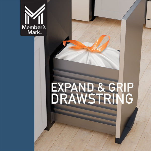 Member's Mark Heavy Duty 18-Gallon Kitchen & Compactor Trash Bags, 50 ct.