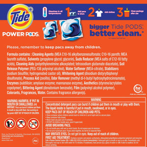 Tide Hygienic Clean Power PODS Laundry Detergent Pacs, Original, 72 ct.