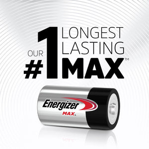 Energizer MAX C Alkaline Batteries, 14 pk.