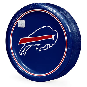 Buffalo Bills NFL Round Paper Plates, 10