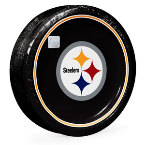 Pittsburgh Steelers NFL Round Paper Plates, 10
