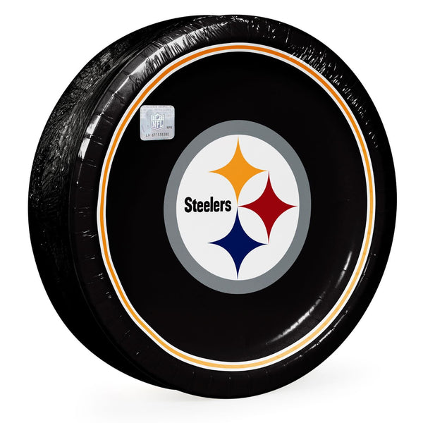Pittsburgh Steelers NFL Round Paper Plates, 10