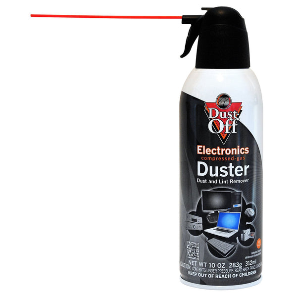 Falcon Dust-Off Compressed Gas Duster, 10oz., 4 Pack