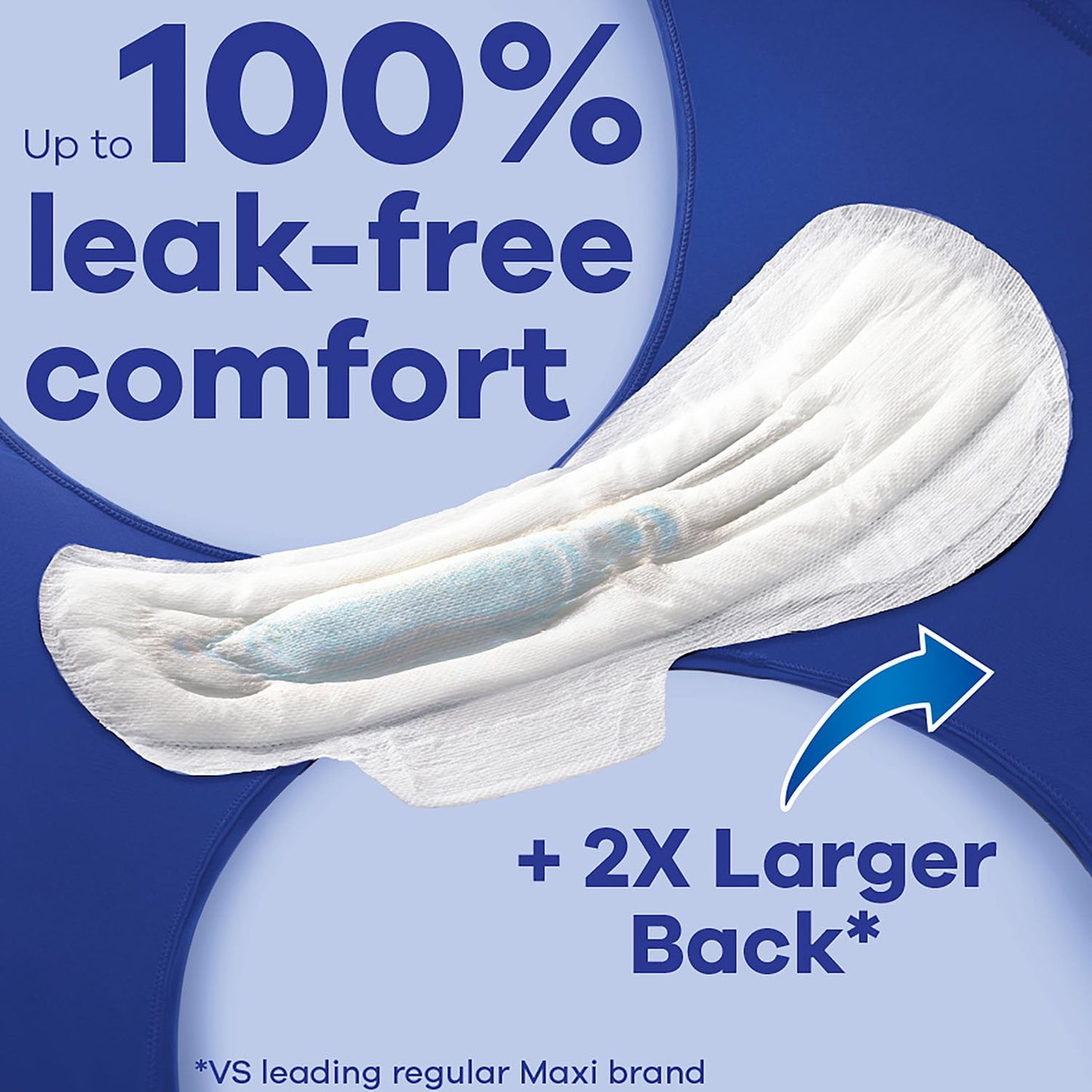 Always Maxi Overnight Pads with Wings, Size 5, 66 ct.