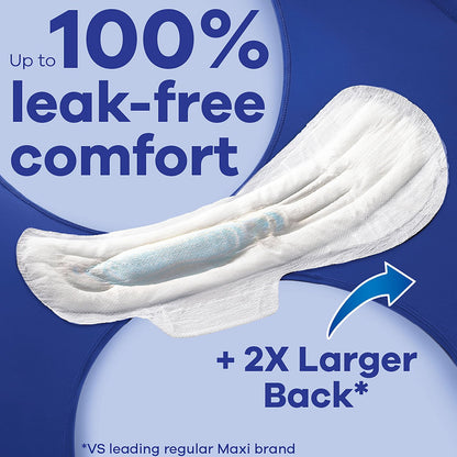 Always Maxi Overnight Pads with Wings, Size 5, 66 ct.