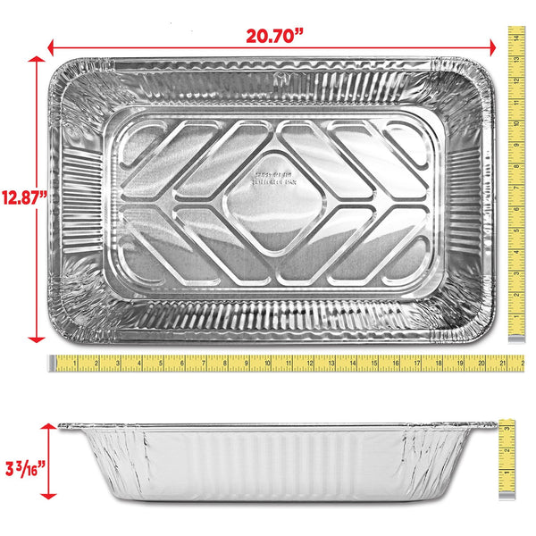 Member's Mark Full Size Aluminum Steam Table Pans, 18 ct.