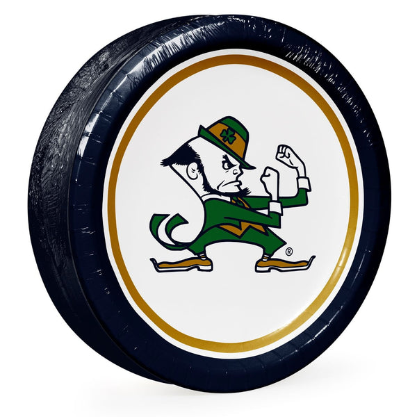 Notre Dame Fighting Irish NCAA Round Paper Plates, 10