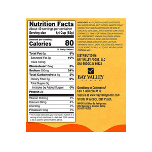 Bay Valley Cheddar Cheese Sauce 106 oz.