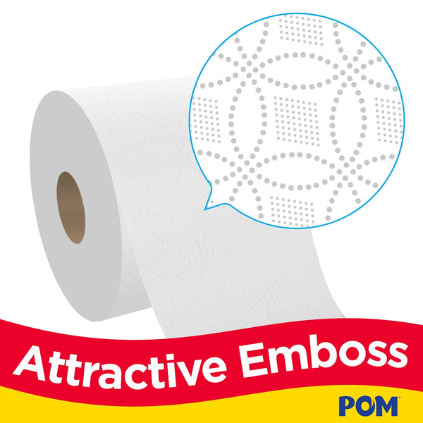POM 2-Ply Toilet Paper 45 rolls, 473 sheets/roll