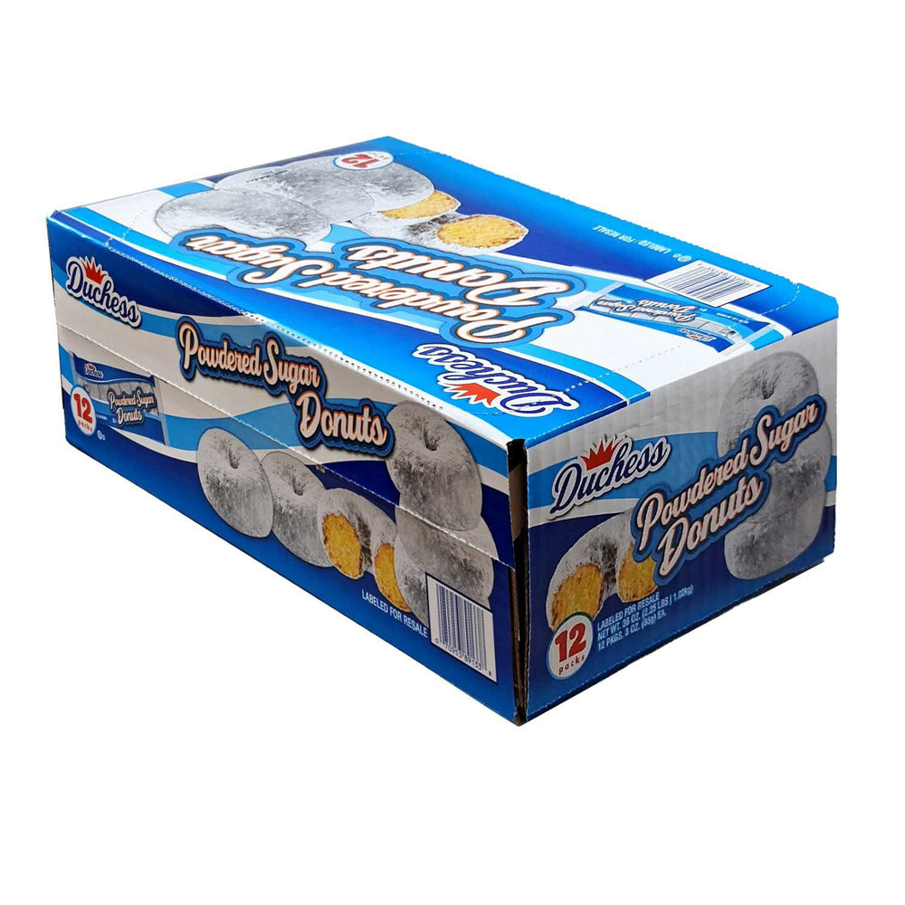 Duchess Mini Powdered Sugar Donuts, 3 oz, 12 pk.