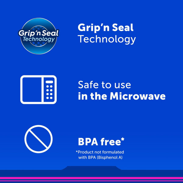 Ziploc Storage Quart Bags with New Stay Open Design, 216 ct.