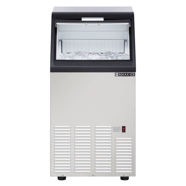 Maxx Ice 75 lbs. Freestanding Commercial Icemaker, bullet ice