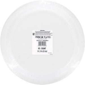 Seattle Seahawks NFL Round Paper Plates, 10