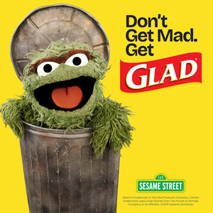 Glad ForceFlex MaxStrength with Clorox Tall Kitchen Drawstring Trash Bags, Lemon Fresh Scent, 13 Gallon, 120 ct.