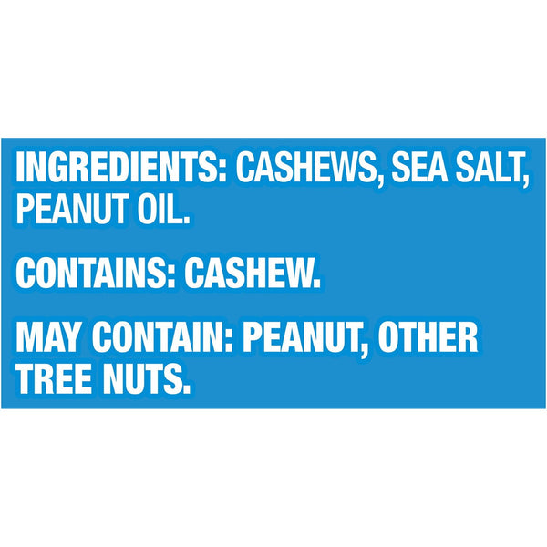 Planters Salted Cashews, 1.5 oz., 18 pk.