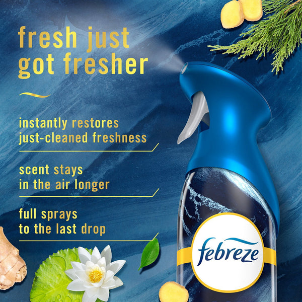 Febreze Air Mist Air Freshener Spray, Mixed Scent, 4ct., 32.4 oz.