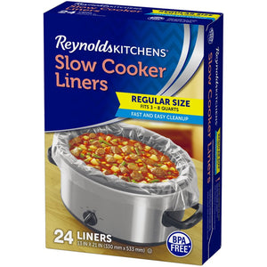 Reynolds Kitchens Slow Cooker Liners, Regular Size 24 ct.