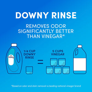 Downy Rinse Laundry Odor Remover, Cool Cotton, 87.5 fl. oz.