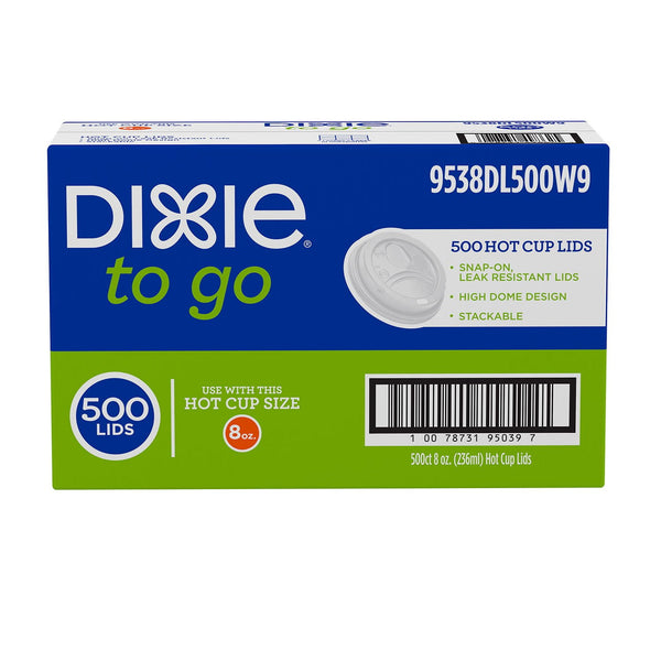 Dixie To Go Hot Cup Lids 8 oz., 500 ct.
