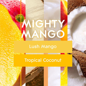 Glade PlugIns Scented Oil, Cool Coconut & Mighty Mango, 2 Warmers + 6 Refills