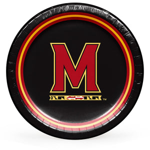 Maryland Terrapins NCAA Round Paper Plates, 10