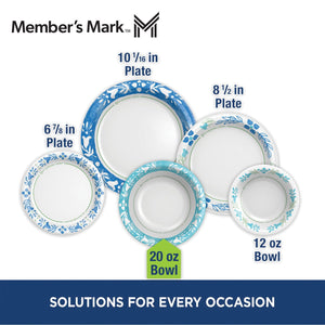 Member's Mark Ultra Soup/Salad Paper Bowls 20 oz., 150 ct.