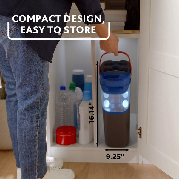 O-Cedar H2prO Flat Mop System + 2 Mop Head Replacements