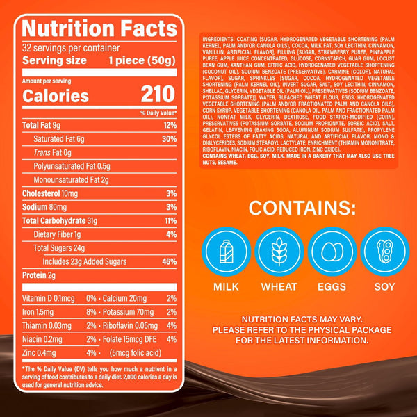 Marinela Gansito Snack Cakes, 1.76 oz., 32 pk.