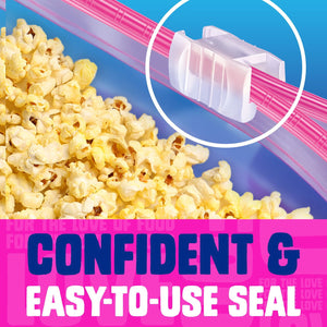 Ziploc Gallon Quart Freezer and Storage Slider Bags Variety Pack, Power Shield Technology, 149 ct.