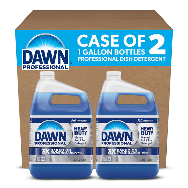 Dawn Professional Heavy Duty Manual Pot and Pan Dish Soap Detergent 1 Gallon