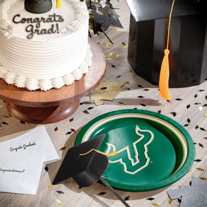 South Florida Bulls NCAA Round Paper Plates, 10